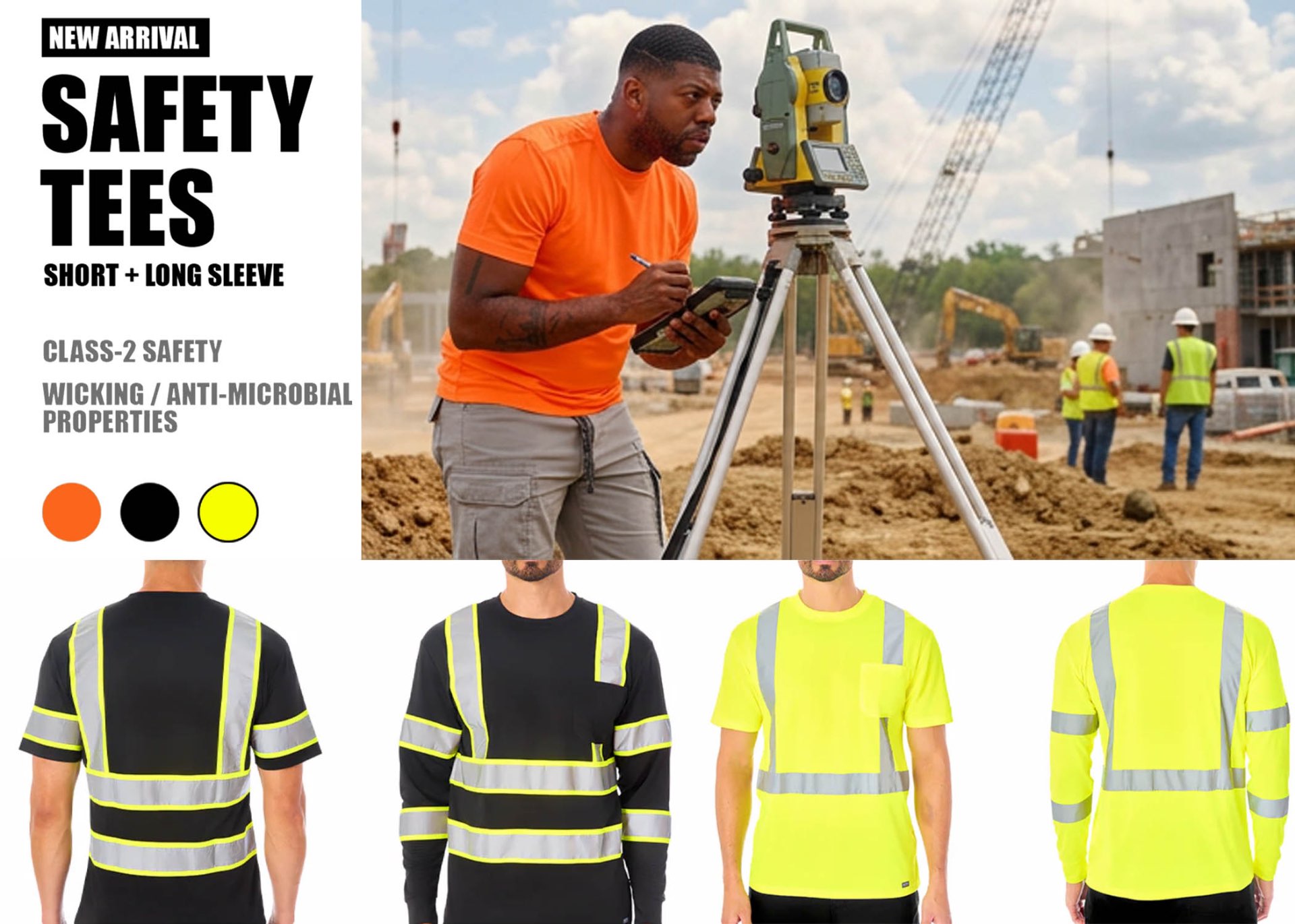 Hallstatt Workwear on a job site at golden hour