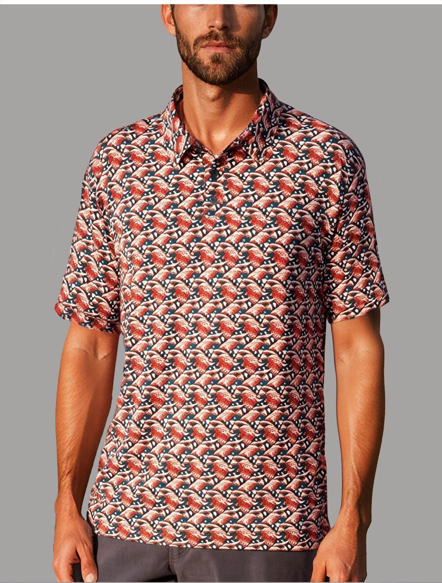 Eagle Eye Polo - Navy