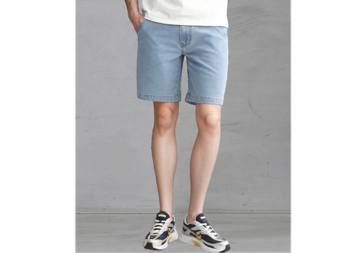 Drifter Denim Short — Light Wash
